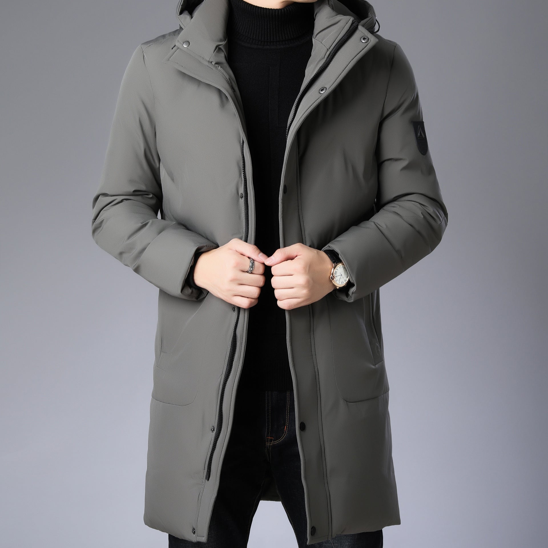 Stylish and Comfortable Hooded Baggy Coat for Men