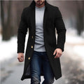 Elevate Your Winter Wardrobe with Our Stylish Lapel Trench Coat - Perfect for Casual Outings!