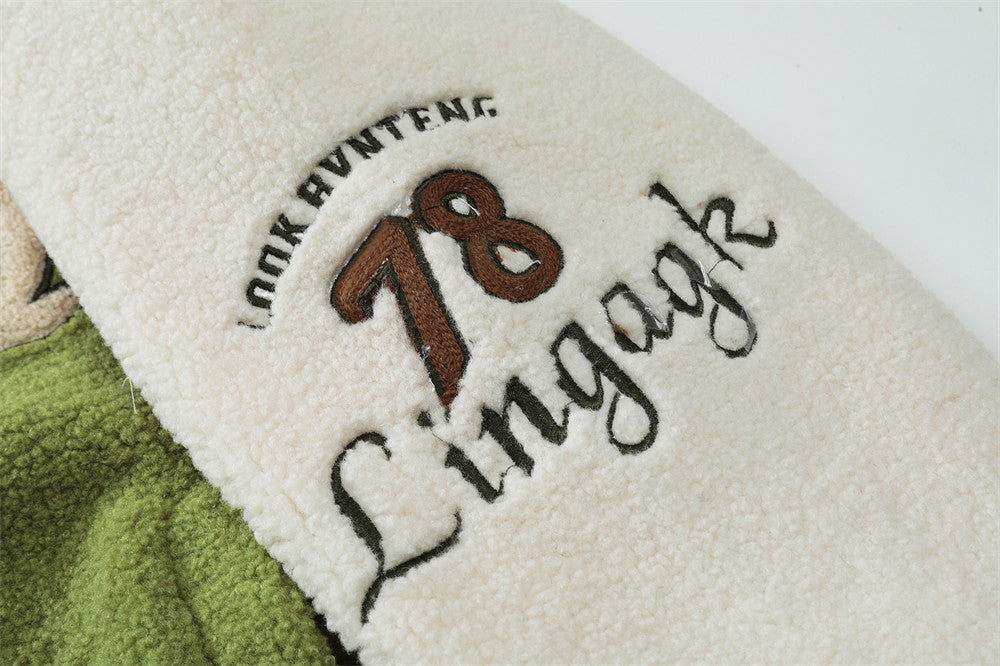 Stylish Lamb Wool Hooded Coat for Men - Perfect for Leisure Wear